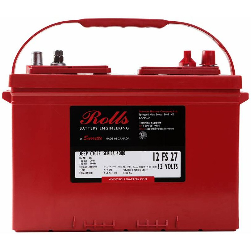 12 FS 27 Rolls Battery 12v 105Ah (27TMX)
