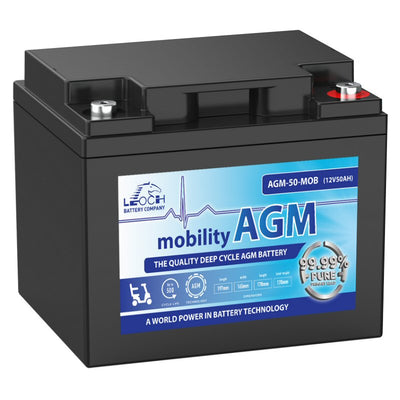 12v 50Ah VRLA Sealed Lead Acid Leoch Battery