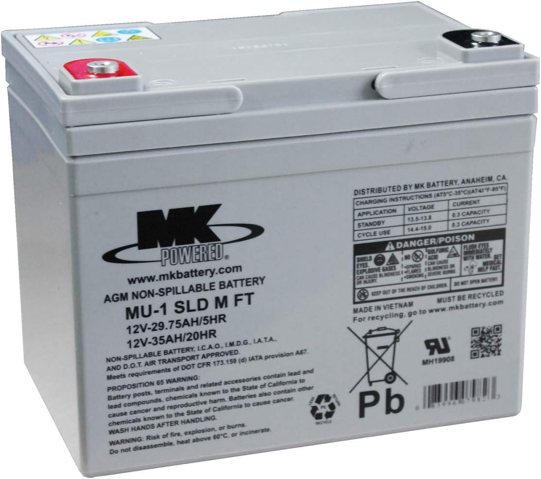 MU-1 SLD M FT-2 12V 35Ah MK Battery