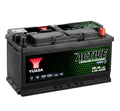 Yuasa L36-AGM YBX Active Leisure Battery