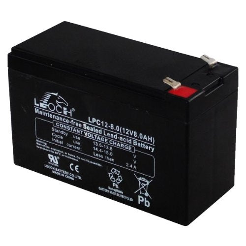 12v 8Ah VRLA Deep Cycle Leoch Battery