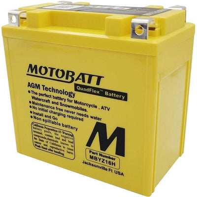 Motobatt MBYZ16H Battery