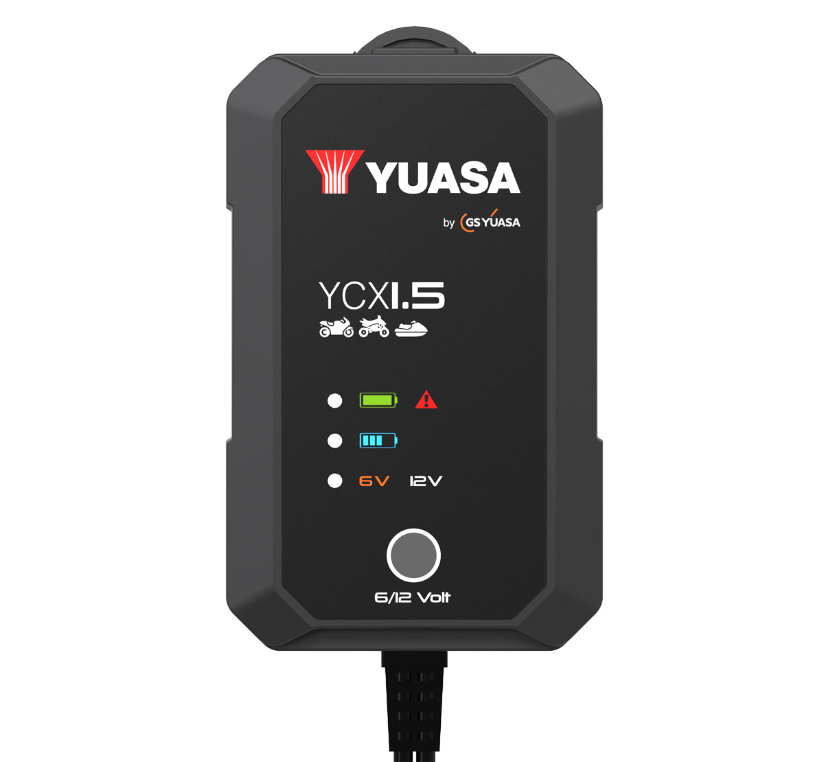 Yuasa YCX1.5 6V / 12V Smart Battery Charger