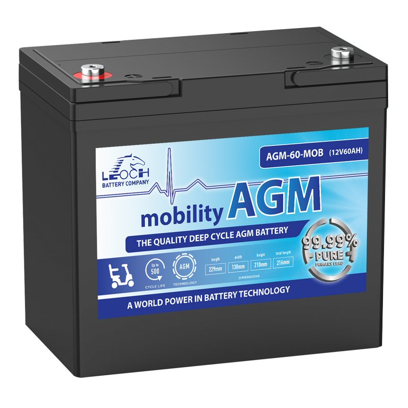 YPC55-12 Yuasa Battery 12V 55Ah