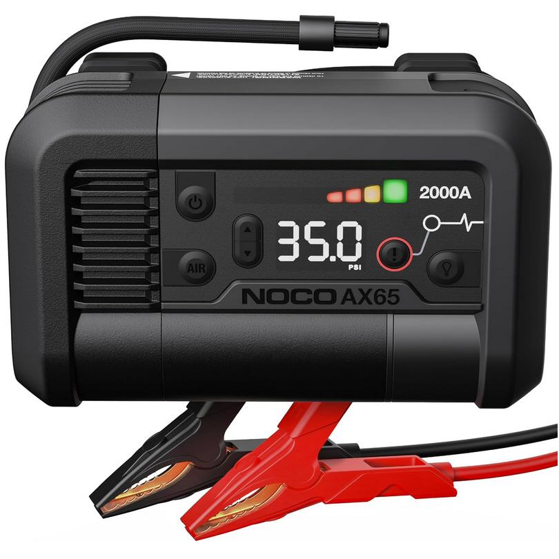 NOCO Boost+Air AX65: 2000A Jump Starter with Air Compressor Tyre Inflator