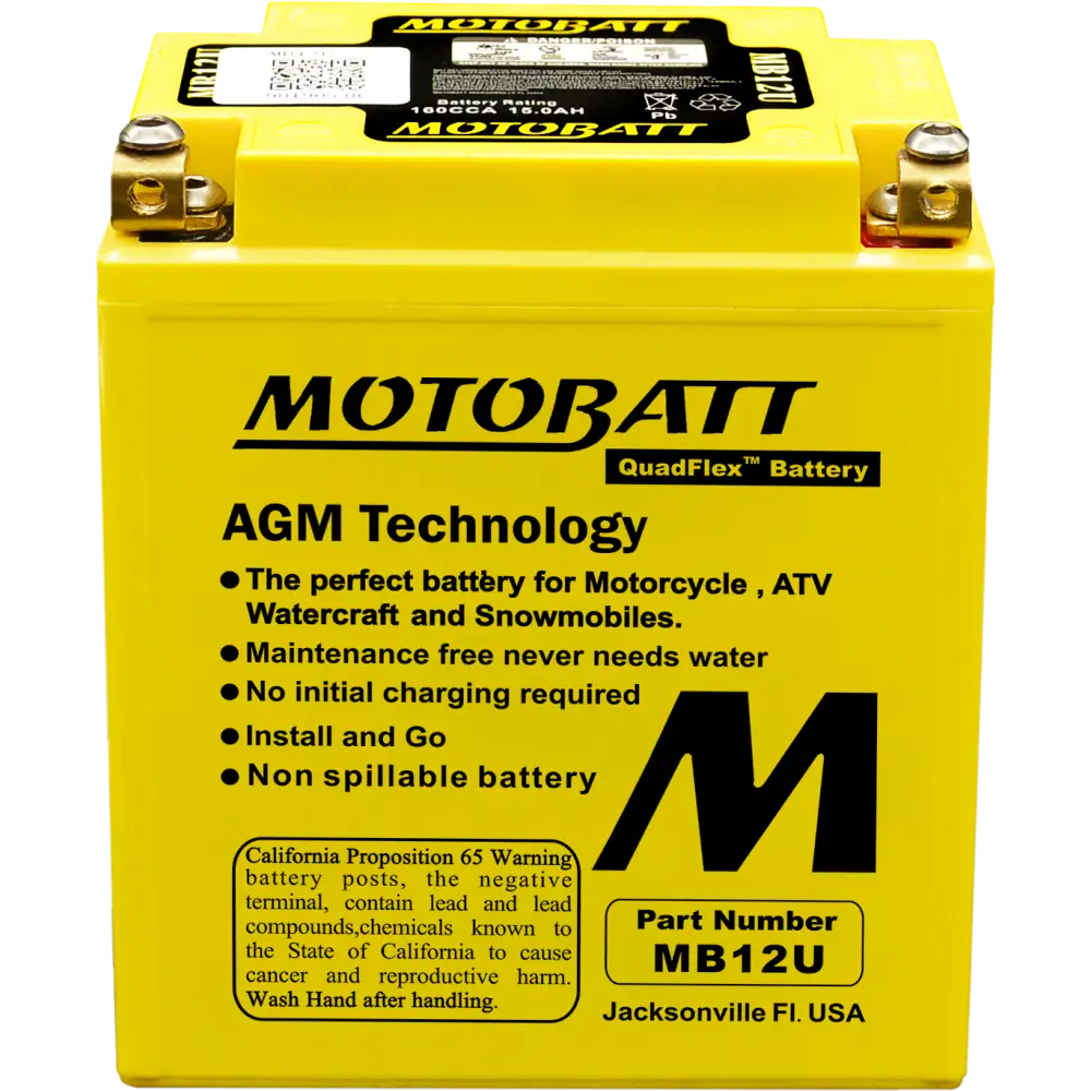 Motobatt MB12U battery