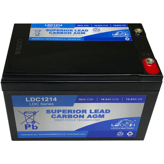Leoch LDC1214 Battery 12V 15Ah