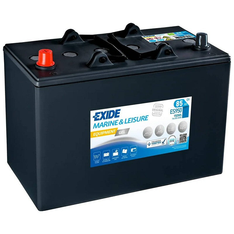 Exide ES950 ( 644 ) Equipment GEL Marine and Leisure Battery 85Ah