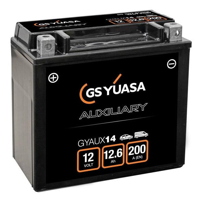 Yuasa GYAUX14 Auxiliary Battery for Audi & Mercedes