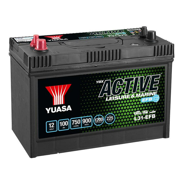 Yuasa L31-EFB YBX Active Leisure Battery