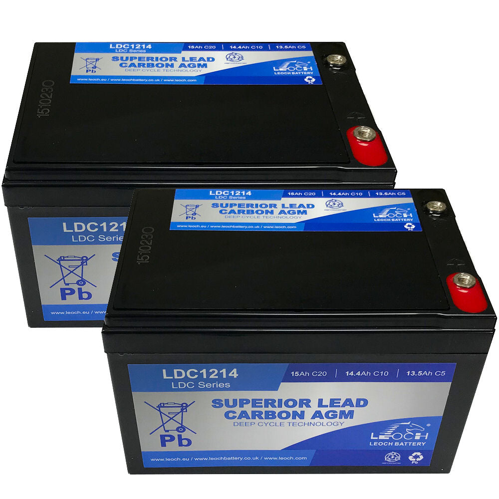 MOBILITY SCOOTER BATTERIES 2 X 12V 15AH (SIZE 12AH) UPGRADE 12V - Foto 7