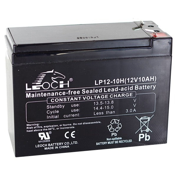 Leoch LP12-10H Battery 12v 10Ah