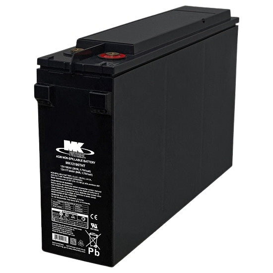 MK12190THT Telecom 12v 190Ah Front Terminal MK Battery