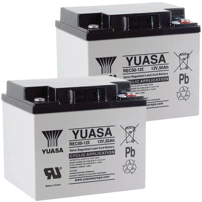 12v 40Ah Mobility Scooter Batteries | 2 Pack