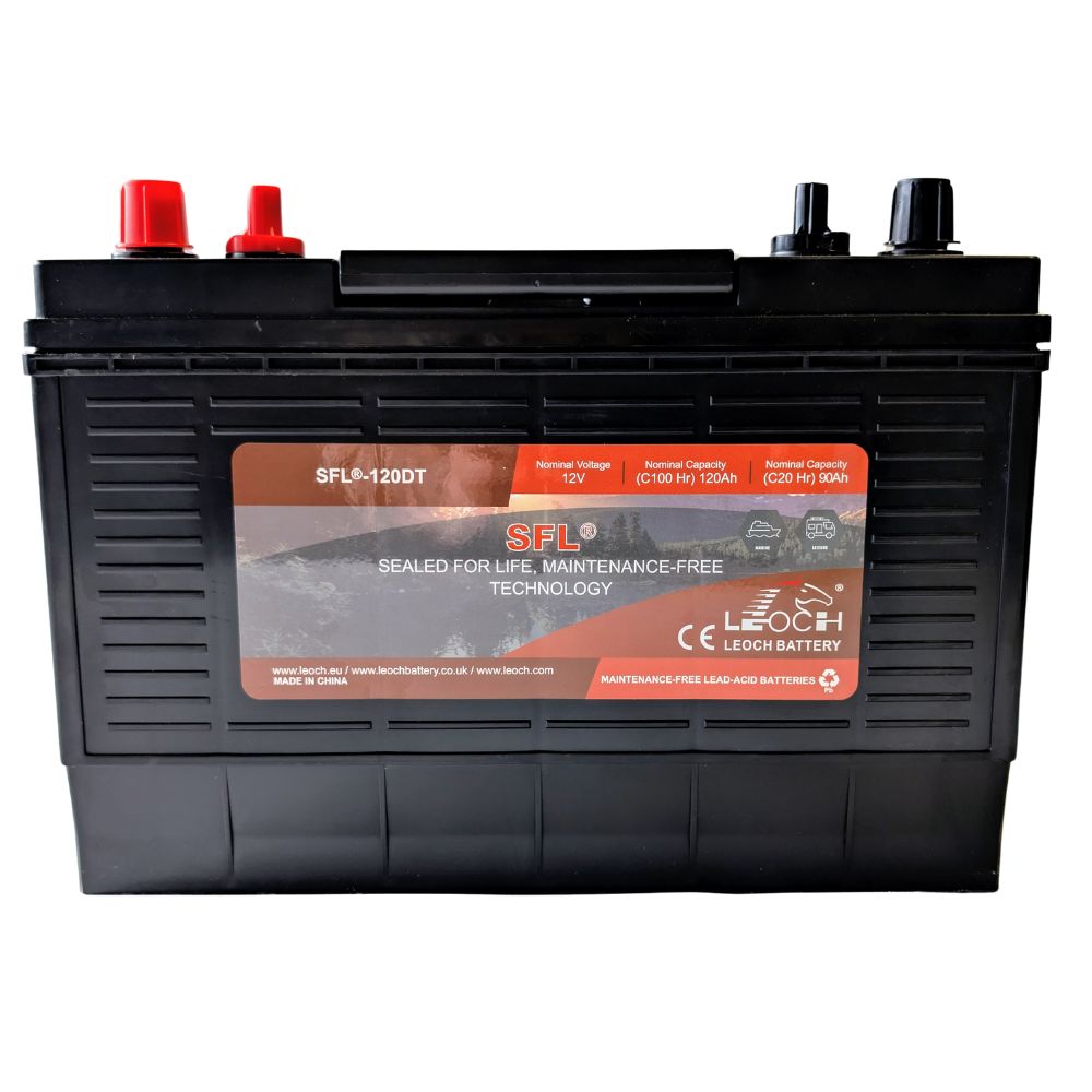 Leoch 12v 120Ah (C100) Leisure Battery SFL-120DT