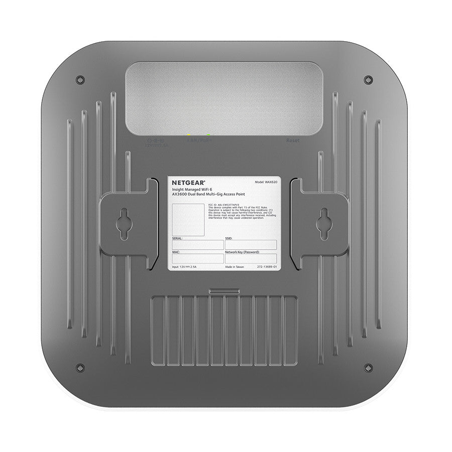Netgear WAX620 Dual Band PoE Multi-Gig WiFi 6 Access Point