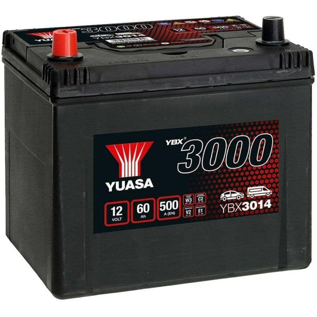 014 Car Battery YBX3014 12V 60Ah 500A Yuasa