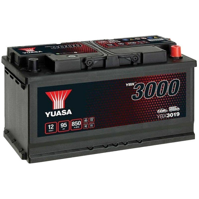019 Car Battery YBX3019 12V 95Ah 850A Yuasa Replaces HB019