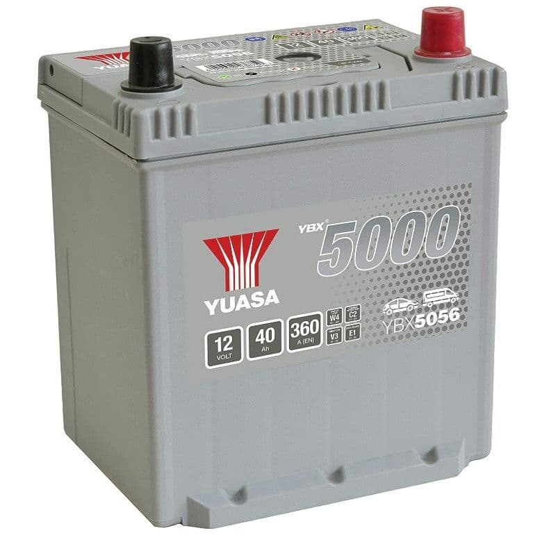 Yuasa YBX5056 Car Battery 12V 40Ah 360A Yuasa 056