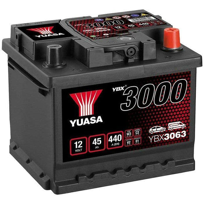 063 Car Battery YBX3063 12V 45Ah 440A Yuasa