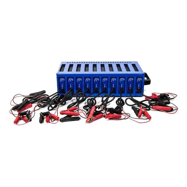 10 Way Multi Bank Battery Charger 12v 10A Lithium Phosphate (LiFePO4) 01-10WMC1210-LiFePO4