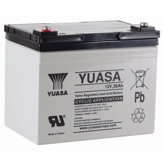 12 Volt 36 Amp Battery