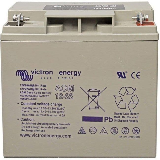 12V 22Ah AGM Victron Energy Battery BAT212200084