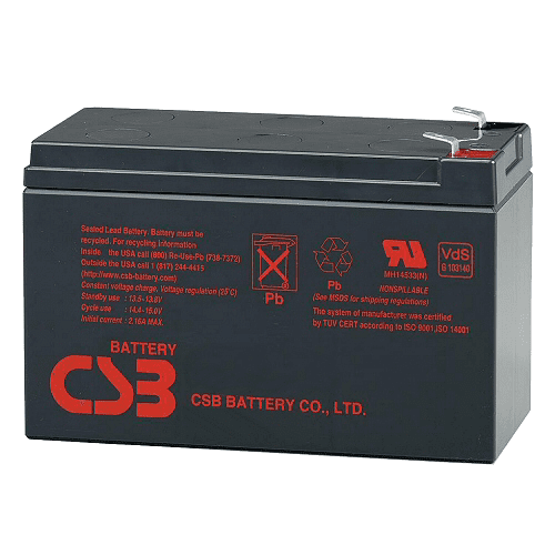 12v 7Ah VRLA Sealed Lead Acid  Battery CSB