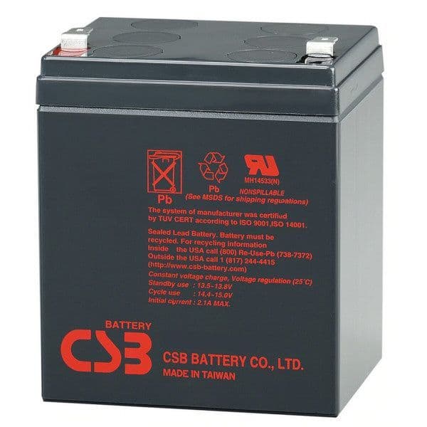 Trust 400 watt UPS 13504 UPS Battery Replacement