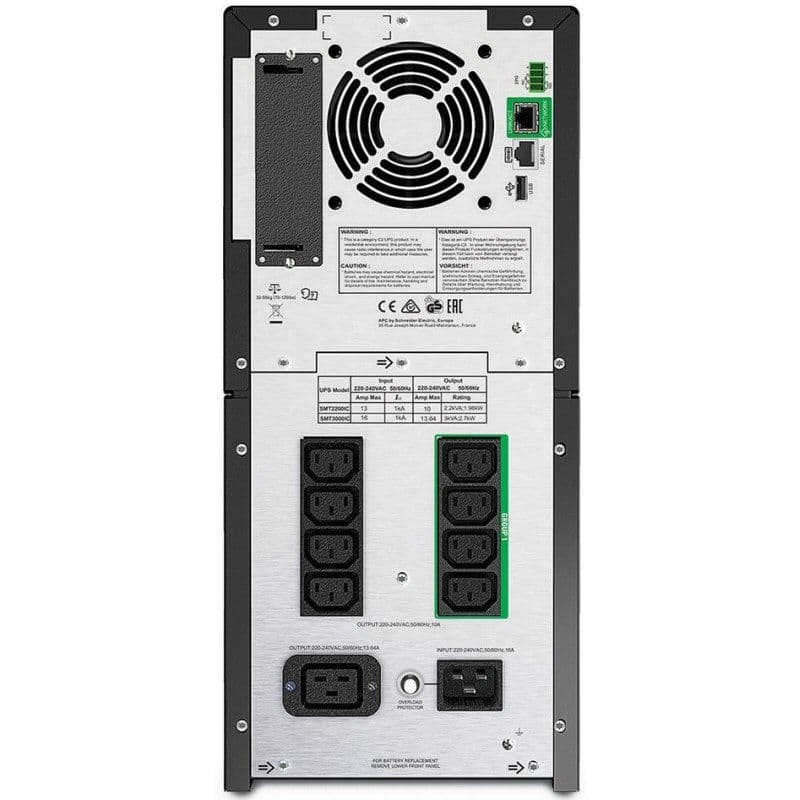 APC SMT2200IC Smart-UPS 2200VA LCD 230V with SmartConnect