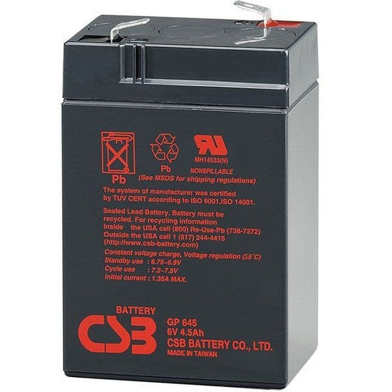 Leoch DJW6-4.5 Battery Equivalent