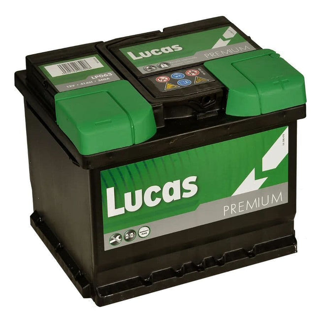 LP063 Lucas Premium Car Battery 12v 44Ah 420A Type 063