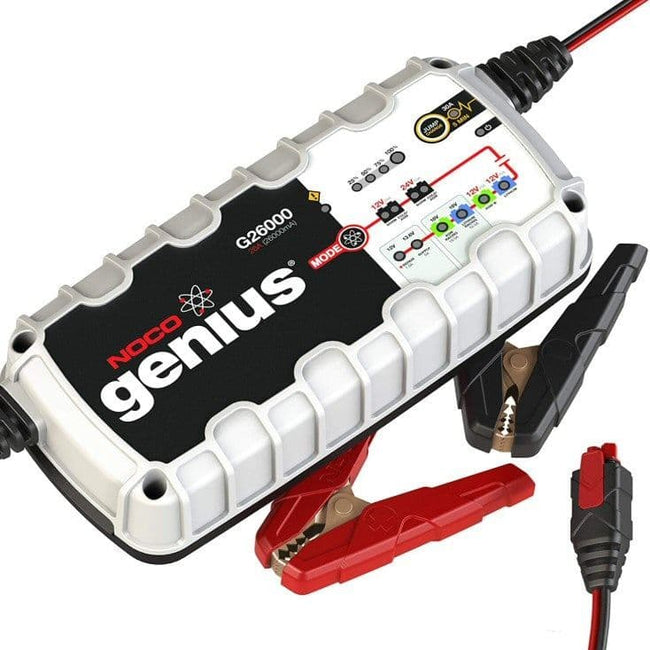 NOCO Genius G26000UK 12V and 24V 26 Amp Pro-Series Smart Battery Charger and Maintainer