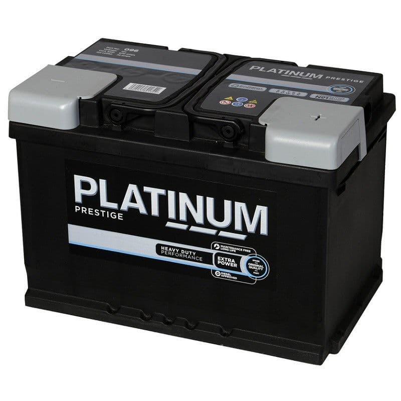 Platinum Prestige Car Battery 12v  74Ah 640A Type 096