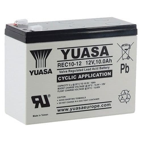 Yuasa REC10-12 Battery 12v 10Ah