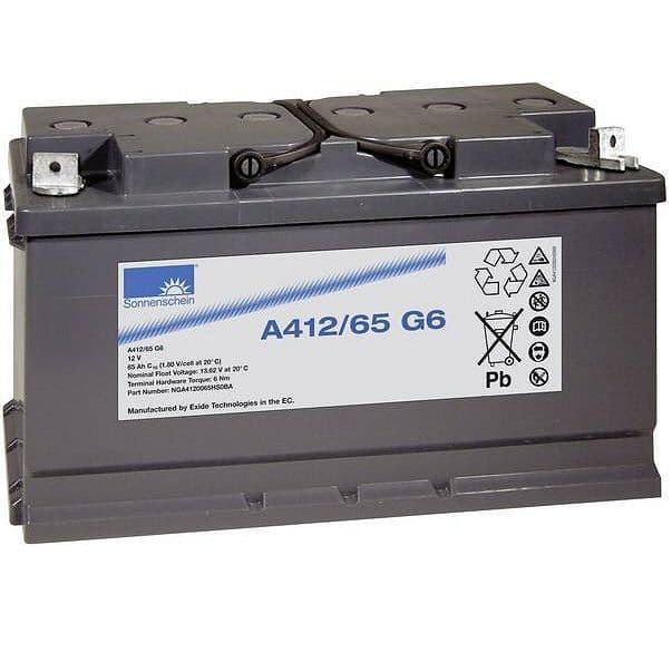 Sonnenschein A412-65G6 V0 Gel 12v 65Ah Battery NGA4120065VS0BA