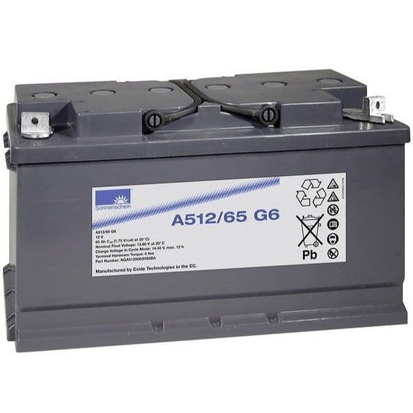 Sonnenschein A512-65G6 NGA5120065HS0BA Gel 12v 65Ah Battery