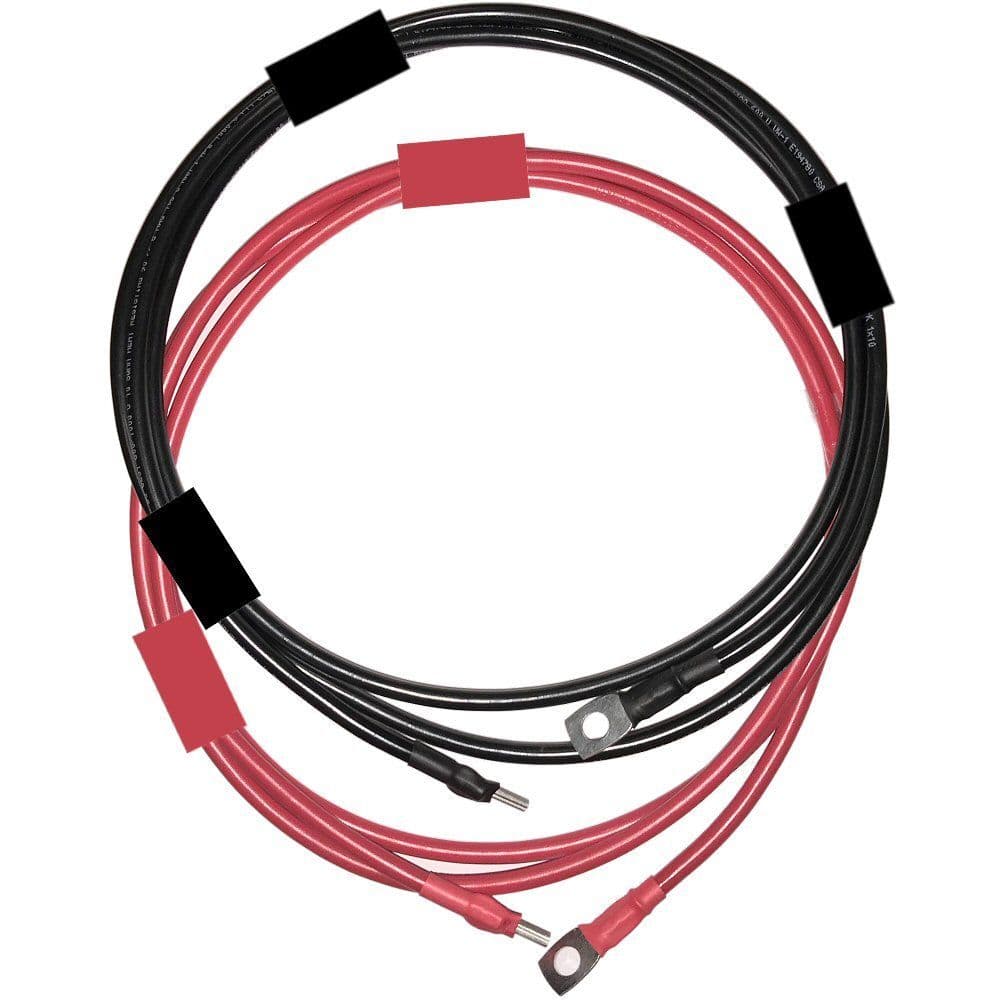 Victron Energy Blue Power IP22 Battery Charging Cables 10mm² M8 Pair 1 Metre Length