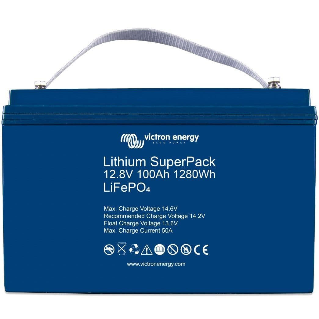Victron Energy Lithium SuperPack Battery 12.8V 100Ah BAT512110710