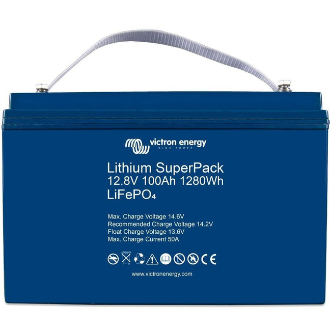 Victron Energy Lithium SuperPack Battery 12.8V 100Ah BAT512110710