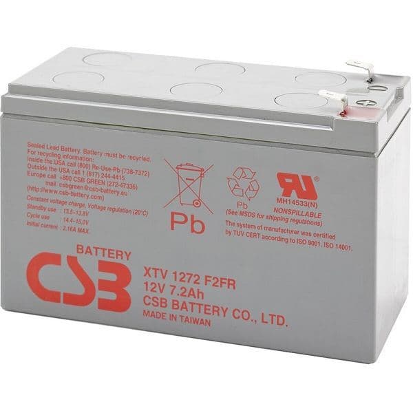 XTV1272F2 XTV1272 CSB Battery
