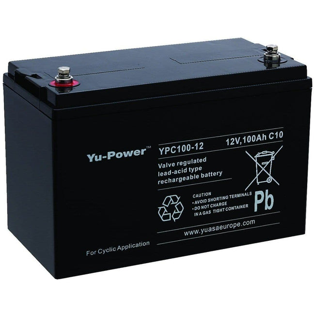 YPC100-12 Yuasa Battery 12V 100Ah