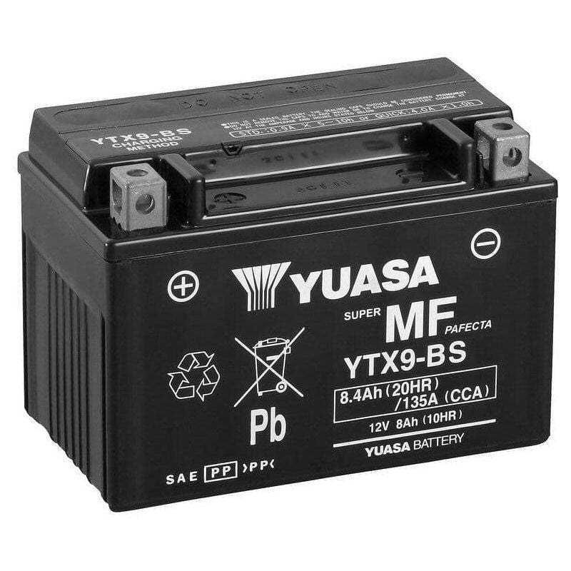 Yuasa YTX9-BS Motorcycle Battery