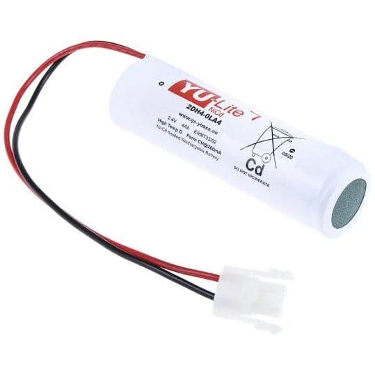 Yuasa 2DH4-0LA4 Ni-Cd Battery Pack 2.4v 4000mAh