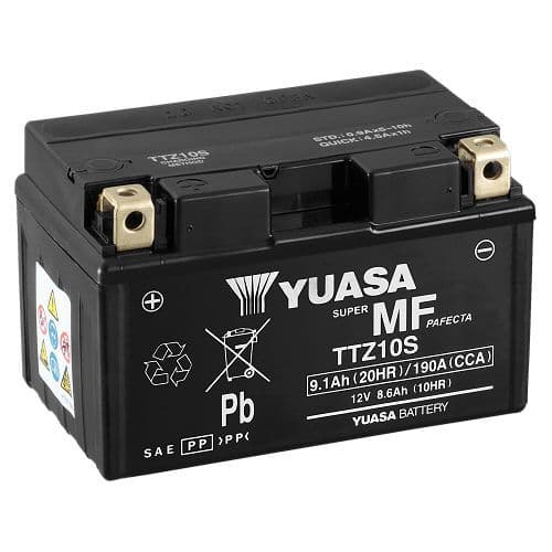 Yuasa TTZ10S Motorcycle Battery
