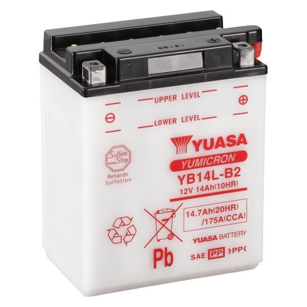 Yuasa YB14L-B2 Motorcycle Battery