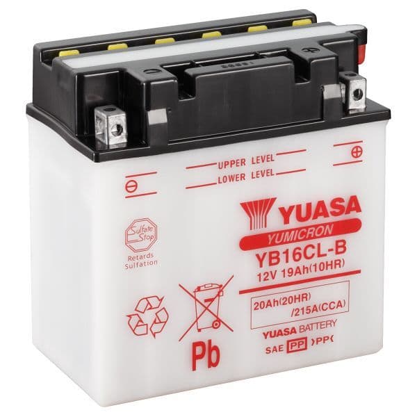Yuasa YB16CL-B Motorcycle Battery