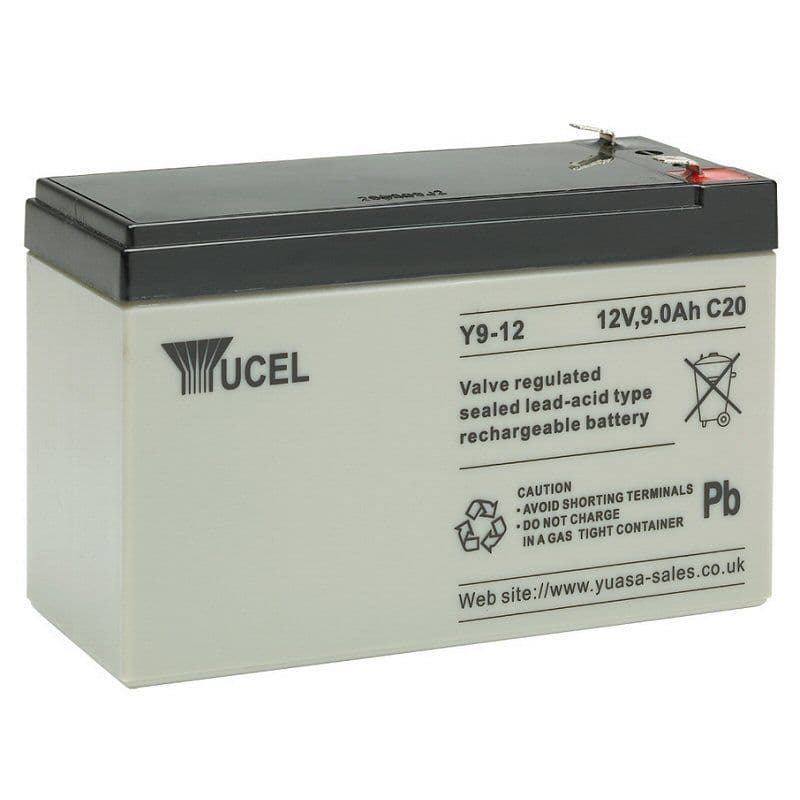 Yucel Y9-12 Battery 12v 9Ah