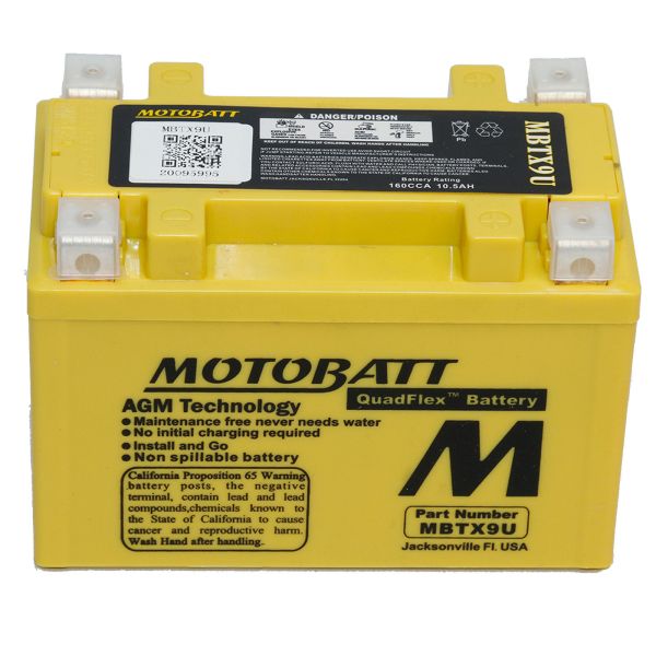 Motobatt MBTX9U battery
