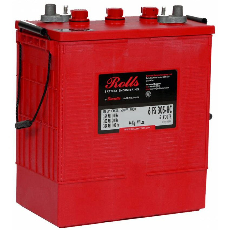 6-FS-305-HC Rolls Battery 6v 305Ah (J305)